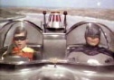 Batman - Batman et Robin dans la batmobile